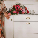 Kuppivedin 3922 - 64mm - Patinoitu Messinki