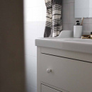 Nuppivedin 24136 - Valkoinen/Kromi