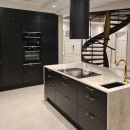 Vedin Brohult M - 128mm - Kiillotettu Messinki/Musta