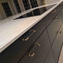 Vedin Brohult M - 128mm - Kiillotettu Messinki/Musta