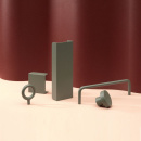 Toniton Circular Nuppivedin - Tuhkanvihreä