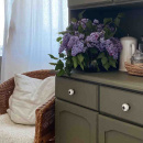 Nuppivedin 8131 - Vihreä/Antiikki