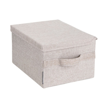 Säilytyslaatikko Kannella - Beige