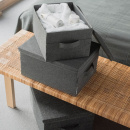 Säilytyslaatikko Kannella - Harmaa