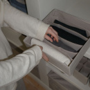 Säilytyslaatikko Jossa 6 Lokeroa - Beige