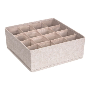 Säilytyslaatikko 16 Lokerolla - Beige