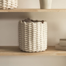 Pyöreä Kori - Off-white