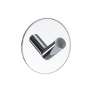 Pyyhekoukku Base 100 1-koukku - Kromi