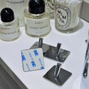 Pyyhekoukku Base 200 1-koukku - Kromi