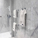 Pyyhekoukku Base 200 1-koukku - Kromi