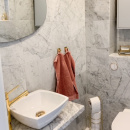 Pyyhekoukku Base 200 1-koukku - Kiillotettu Messinki