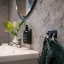 Pyyhekoukku 200 2-koukku - Matta Musta