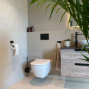 Base 200 WC-paperiteline - Matta Musta