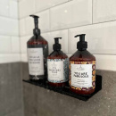 Kylpyhuone Hylly Base - Matta Musta