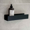 Kylpyhuone Hylly Base - 300mm - Matta Musta