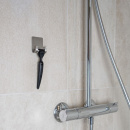 Partahöylän Pidikkeen Base - Harjattu Ruostumaton Teräs