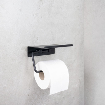 WC-paperiteline Hylly - Matta Musta
