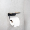 WC-paperiteline Hylly - Matta Musta