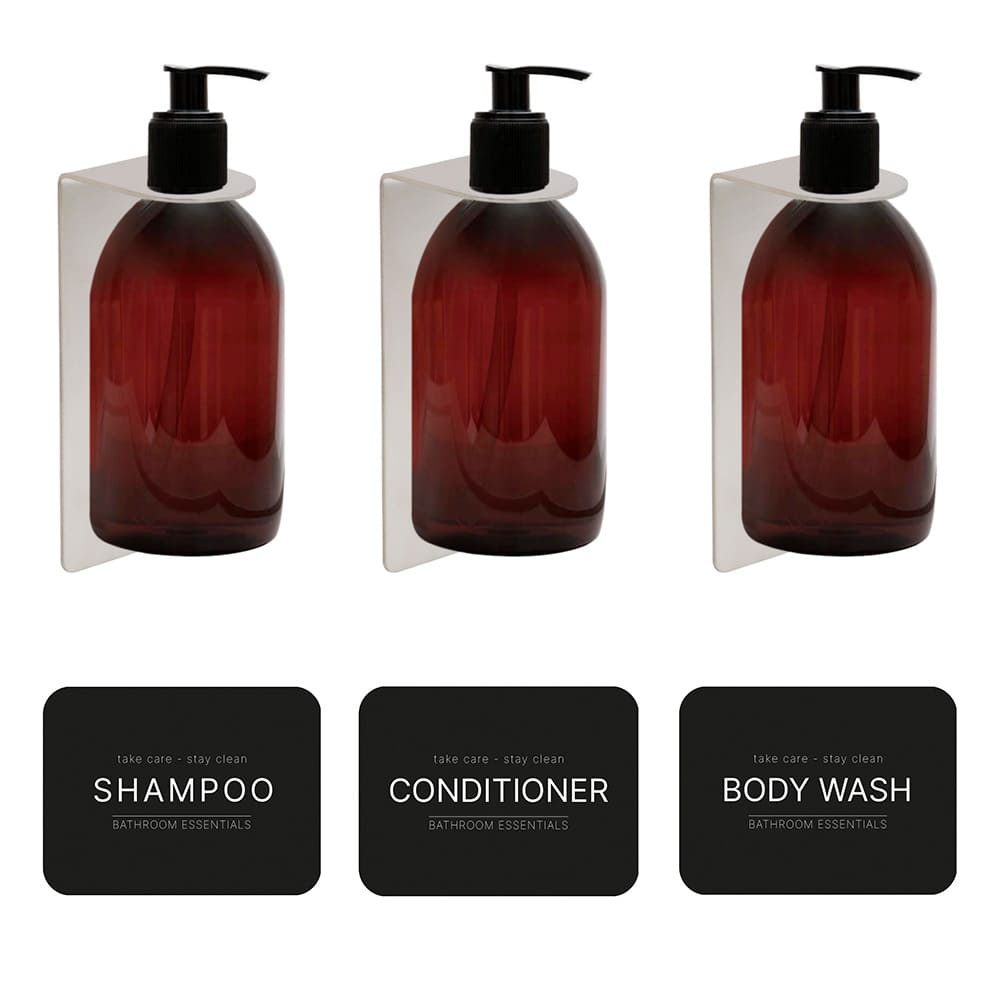 Suihkusetti - Harjattu Ruostumaton Teräs