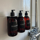 Saippua-annostelija suihkuun - kromi