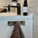 Pyyhekoukku Base 210 3-koukku - Kromi