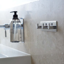 Pyyhekoukku Base 220 3-koukku - Kromi