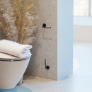 WC-paperiteline Calm - Kiillotettu Messinki