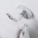 Pyyhekoukku kaksois Calm - Kiillotettu Kromi