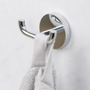 Pyyhekoukku kaksois Calm - Kiillotettu Kromi