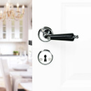 Ovenkahva Balder - Kromi/Musta Puu