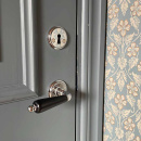 Ovenkahva Balder - Kromi/Musta Puu