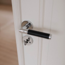 Ovenkahva Koster - Kromi/Musta