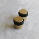 Ovenpysäytin Helix - Messinki