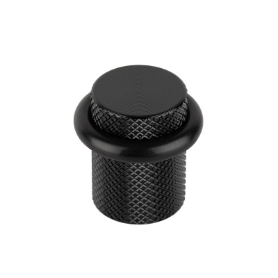 Ovenpysäytin Graf - 27mm - Harjattu Musta ryhmässä Ovenkahvat / Väri/Materiaali / Musta @ Beslag Online (753157-BO)