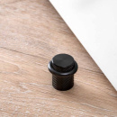 Ovenpysäytin Graf - 27mm - Harjattu Musta