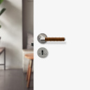 Ovenkahva Kastrup - Ruostumattoman Teräksen Viimeistely/Nahkaverhoiltu Ruskea