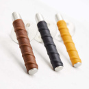 Ovenkahva Kastrup - Ruostumattoman Teräksen Viimeistely/Nahkaverhoiltu Musta