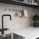 Koukkutanko Keittiöön Aveny - 600mm - Täydellinen Sarja - Harjattu Ruostumaton Teräs