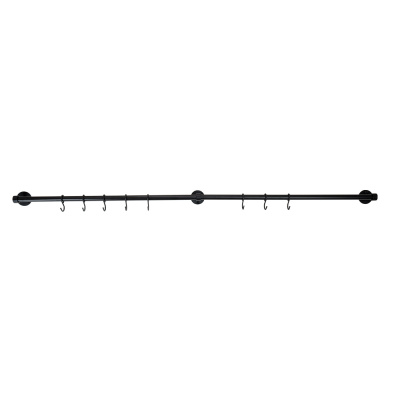 Jatkotanko Aveny - 600mm - Mattamusta ryhmässä Koukut / Näytä kaikki koukut / Koukkutanko Keittiöön @ Beslag Online (948007-41)