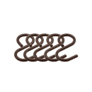 Koukku Aveny - 5 kpl - Brunattu Messinki