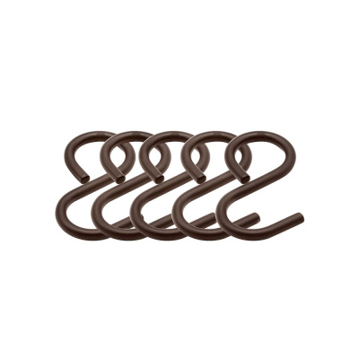 Koukku Aveny - 5 kpl - Brunattu Messinki ryhmässä Uutuudet @ Beslag Online (948013-41)