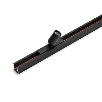 LED-Kohdevalaisin Magy R 24V/1W 2700K - Musta