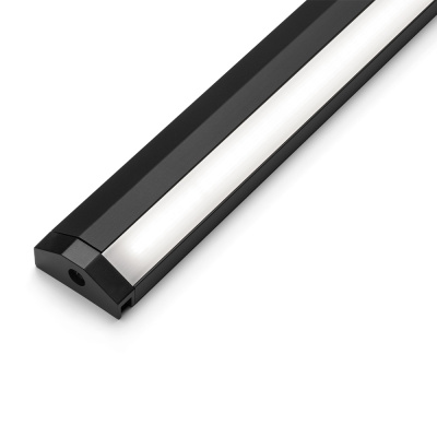 LED-Profiili Sidy UHE IFR DX 24V 2700K - Musta ryhmässä Uutuudet @ Beslag Online (971550-V)
