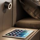  LED-Kohdevalaisin Unika - USB - Musta