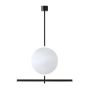 Kylpyhuoneen Peili IO Valaistuksella & Hyllyllä - Musta