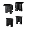 Päätykappale Apex - Harmaa - 2 kpl + 2 kpl