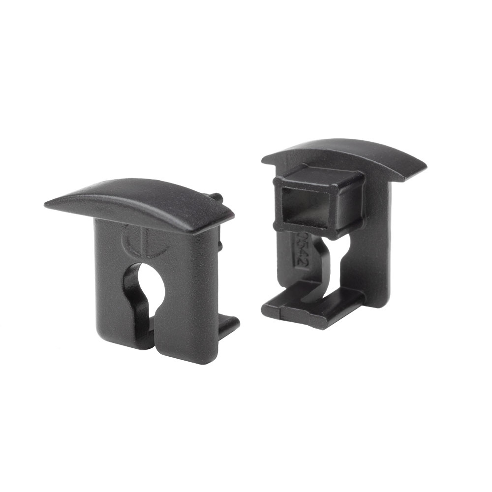 Päätykappale Miss - Musta - 2 kpl