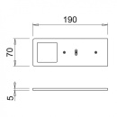 LED-Kohdevalaisin Polar SE SDM - Ruostumaton Teräksen Ilme