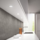 LED-Kohdevalaisin Atom D-M - Ruostumaton Teräksen Ilme