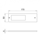 LED-Kohdevalaisin Vega - Mattamusta